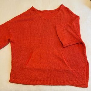 Free People Sweater 3/4 Sleeve